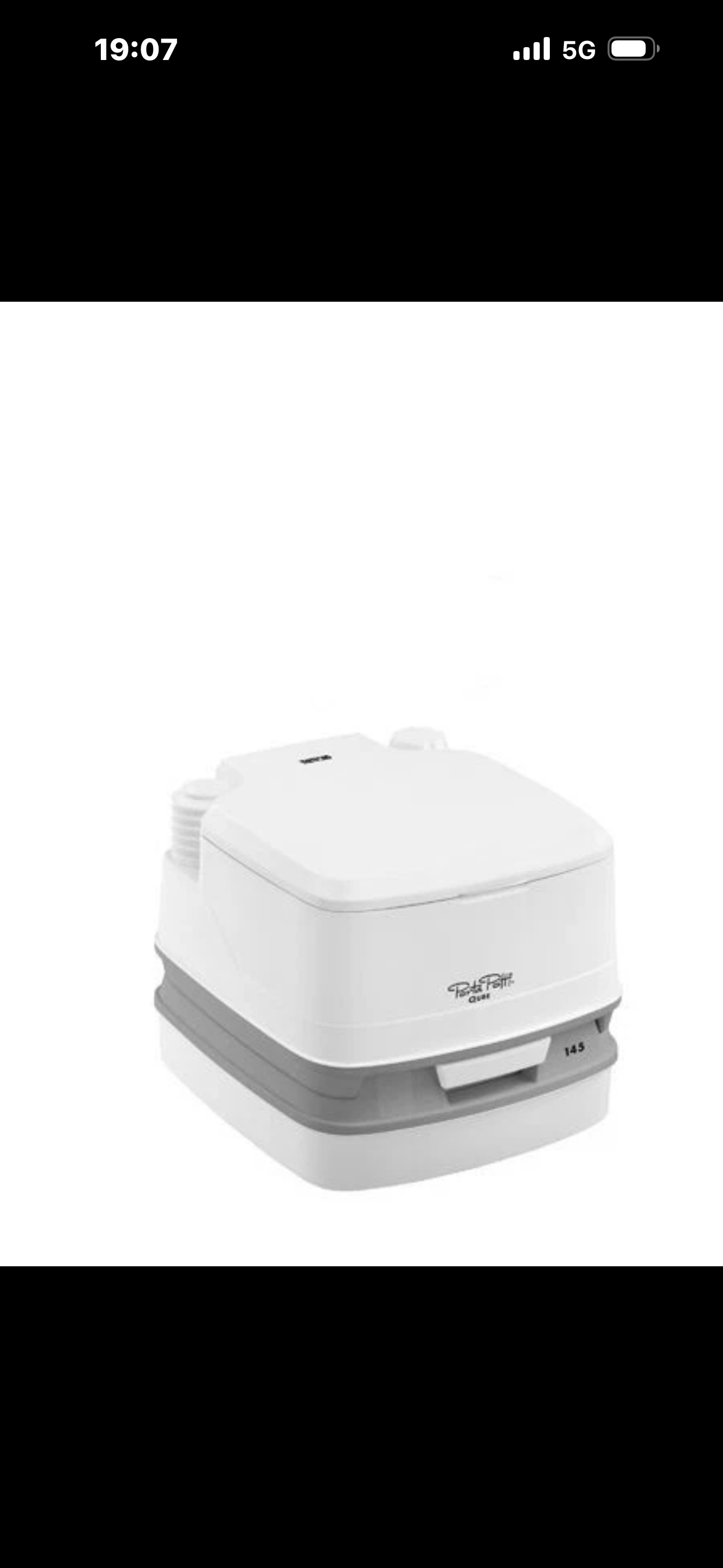 WC Químico Portátil Thetford Porta Potti Qube 145 12 Litros