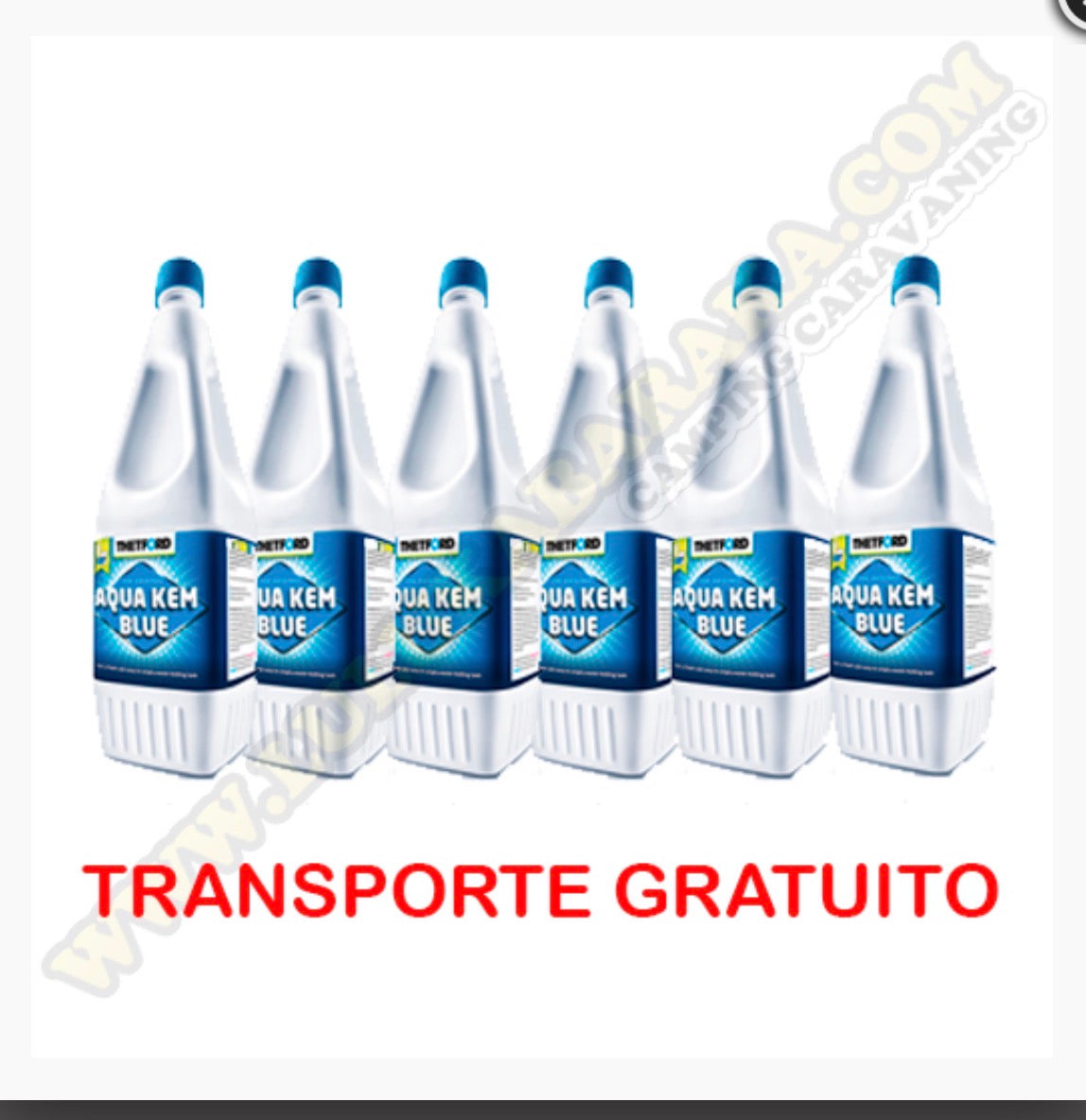 Aqua Kem Blue 2l Pack 6uds (Transporte gratuito)