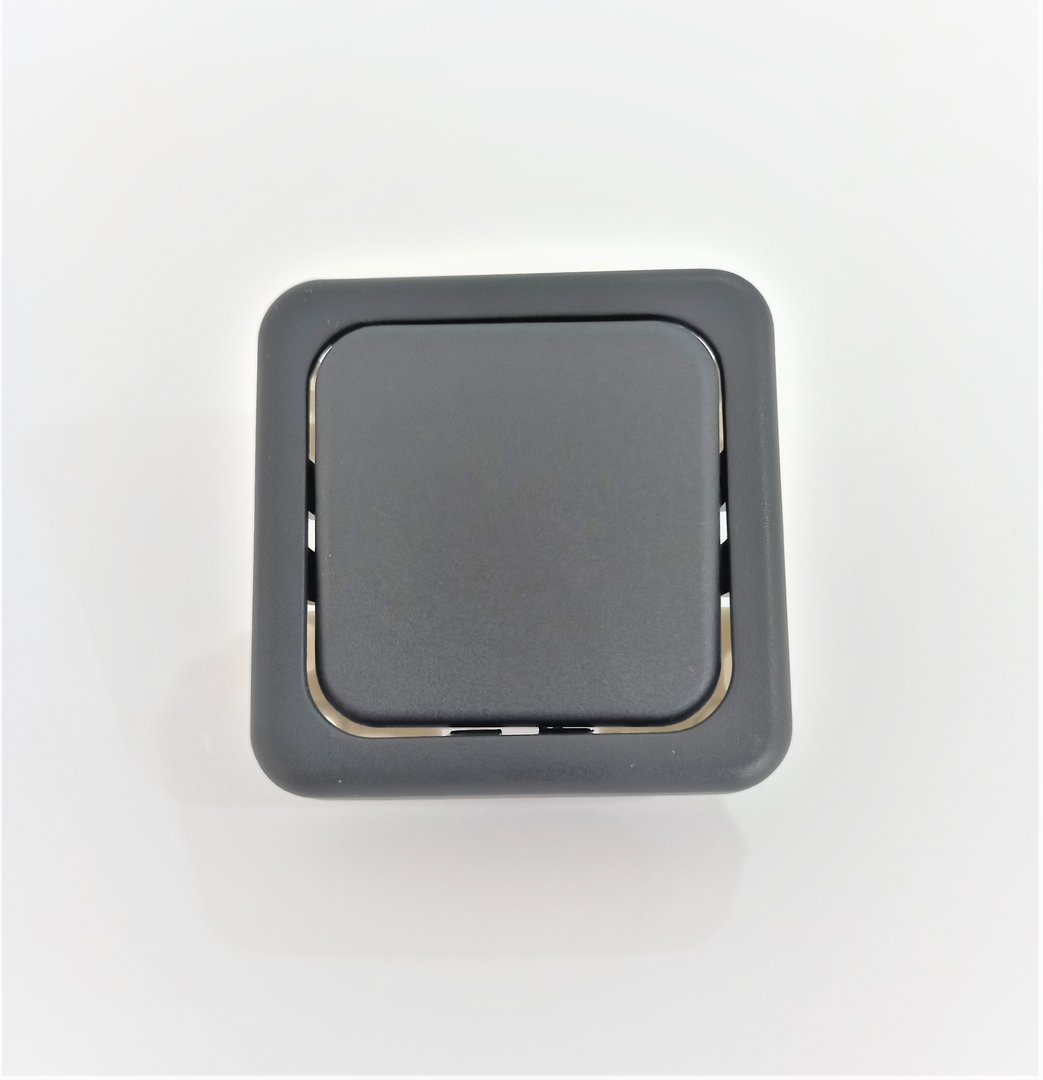 Interruptor 12 V / 230 V antracita 16 A