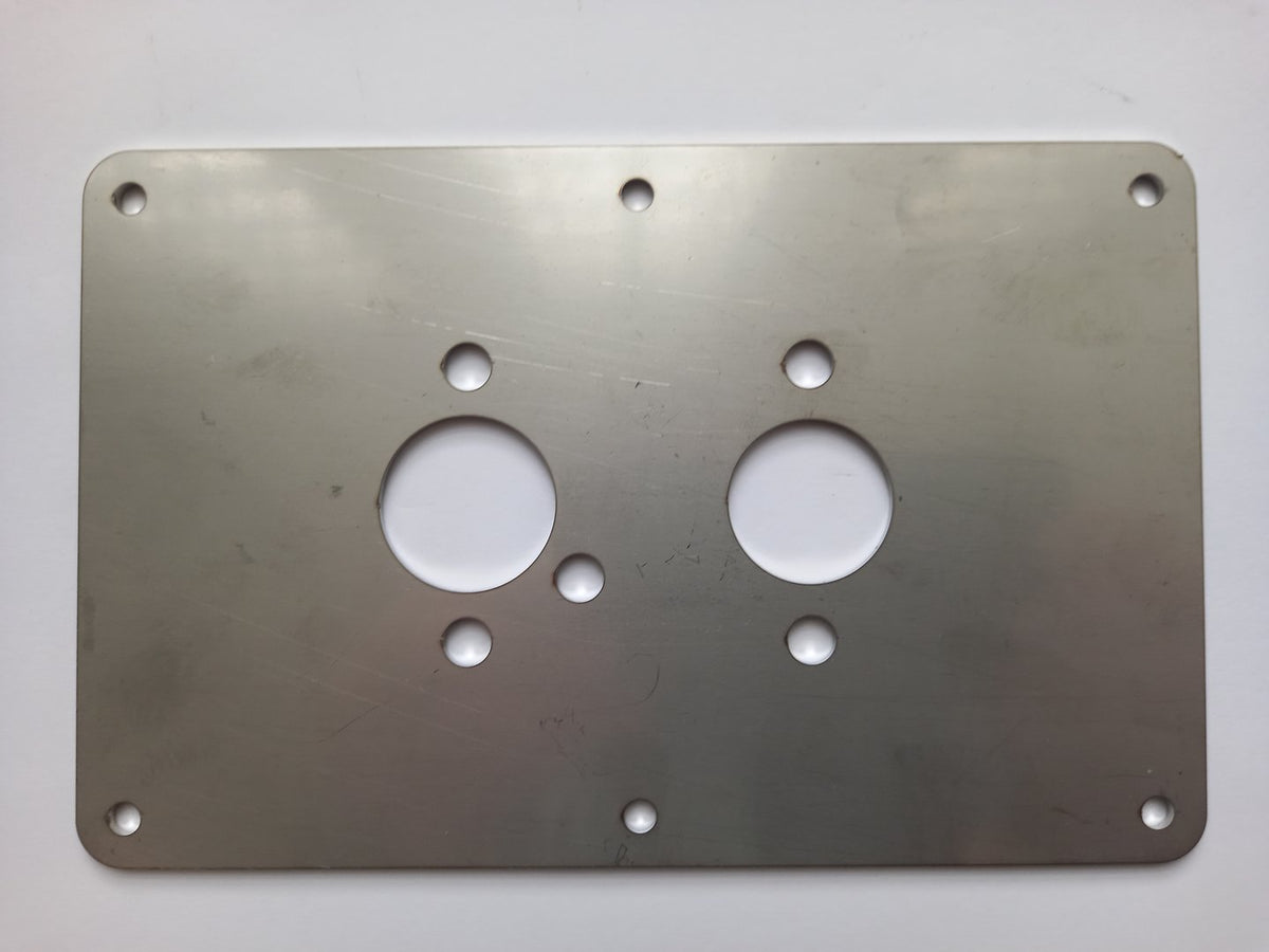 Placa de montaje para calefacción estacionaria
