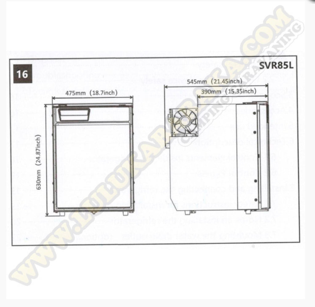 CoolZone SVR85L