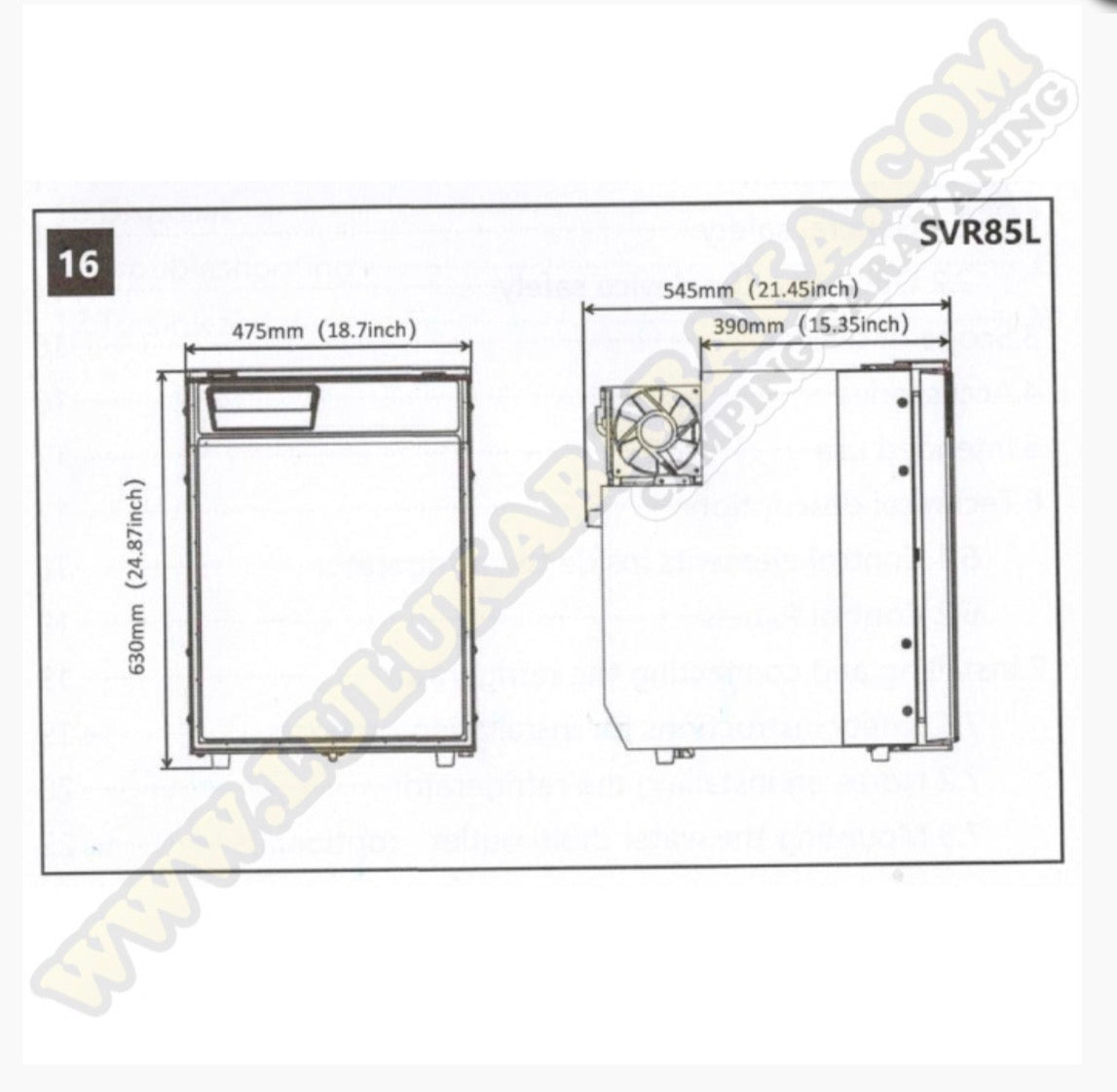 CoolZone SVR85L