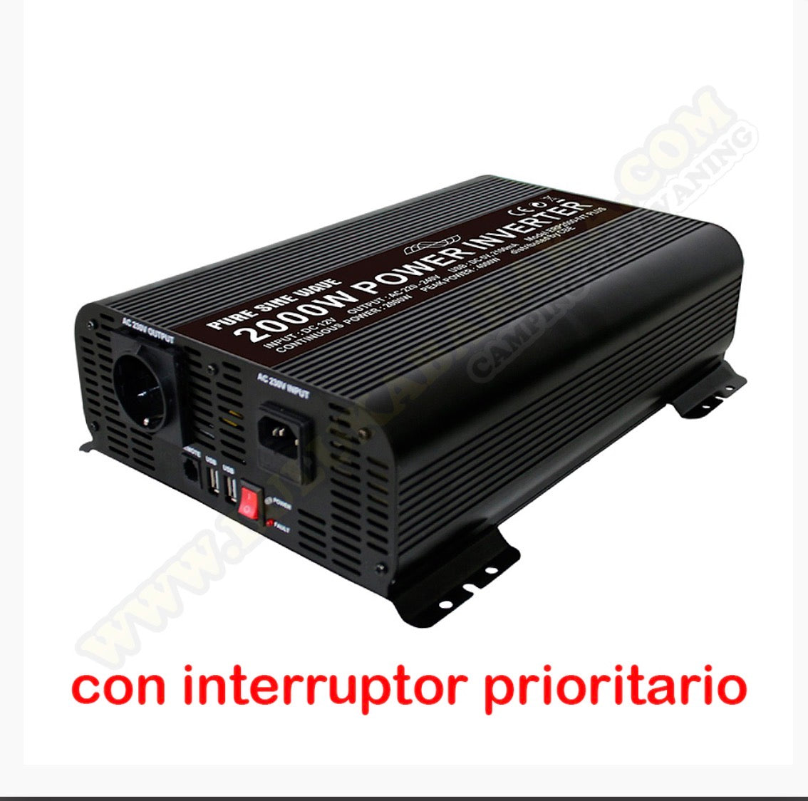 Inversor CBE Onda Pura Sinusoidal 2000W