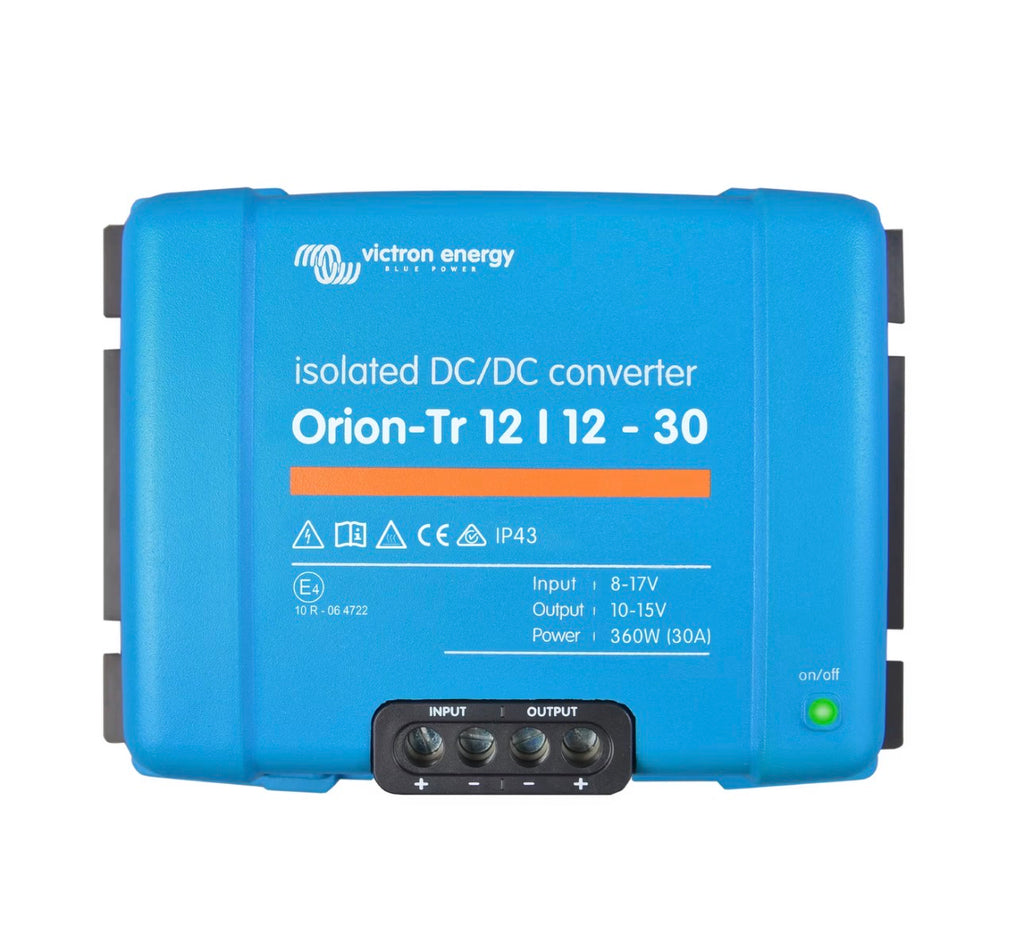 Cargador Booster Orion Tr Smart 12/12 30A Aislado