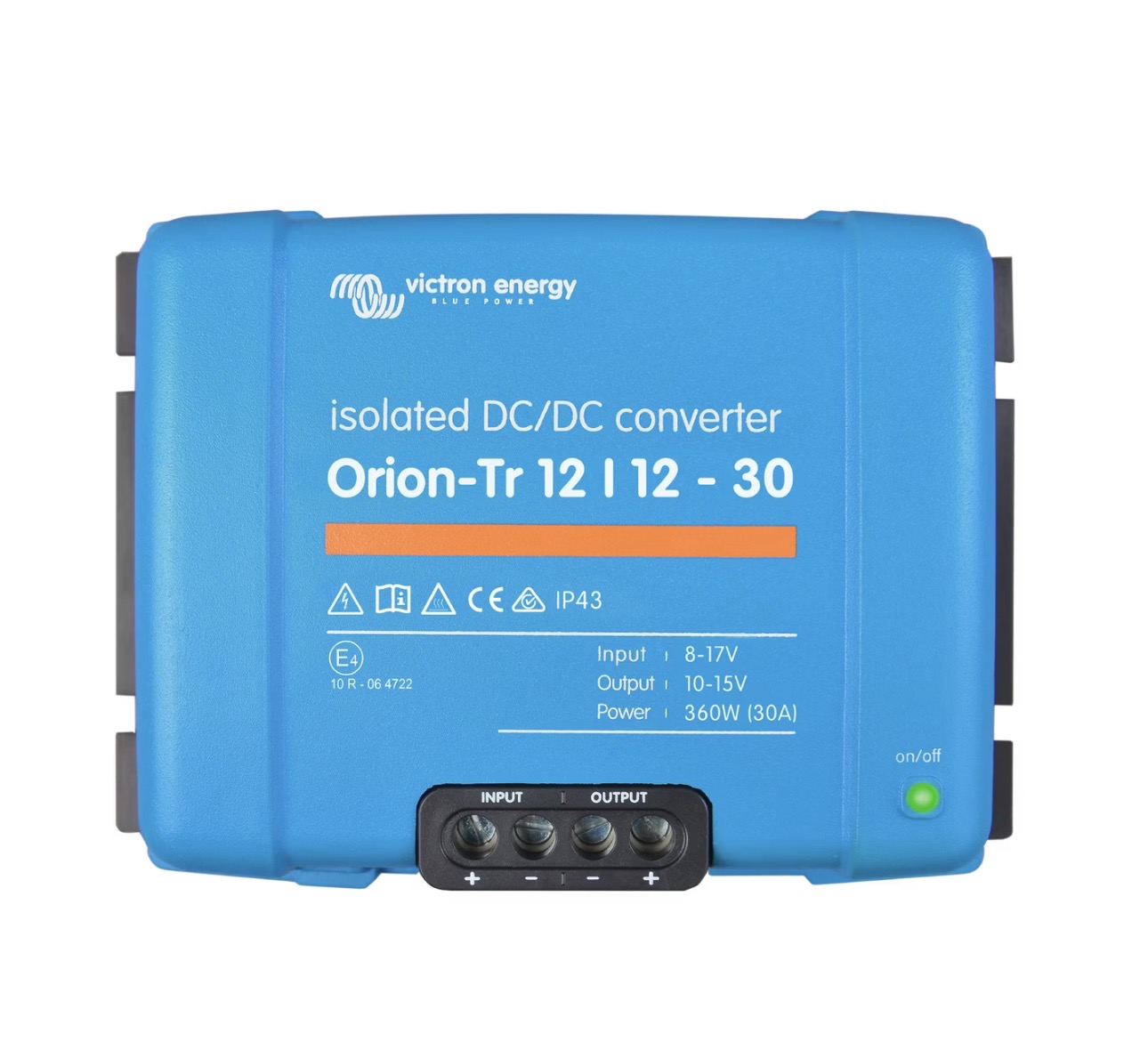 Cargador Booster Orion Tr Smart 12/12 30A Aislado