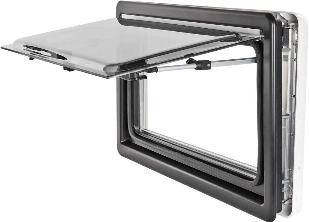 Ventana Abatible CZ 500x450 Acrílica Furgoneta Camper Autocaravana NO Carbest