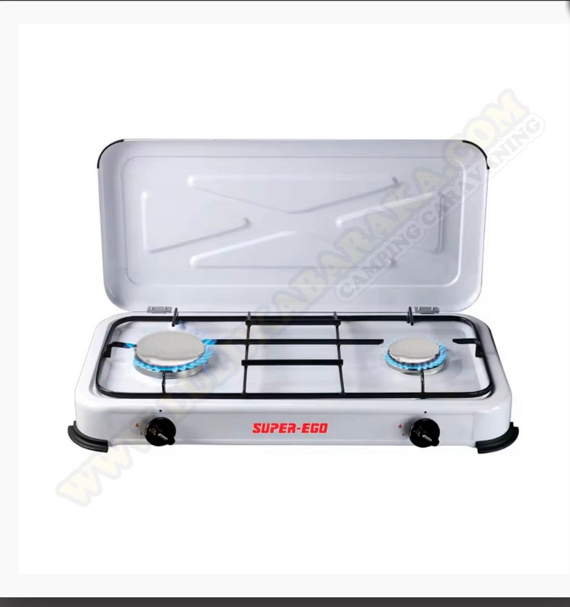 Cocina Gas 2 fuegos Super Ego