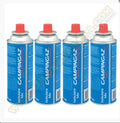 Pack 4 cartuchos de gas B250 CAMPINGAZ