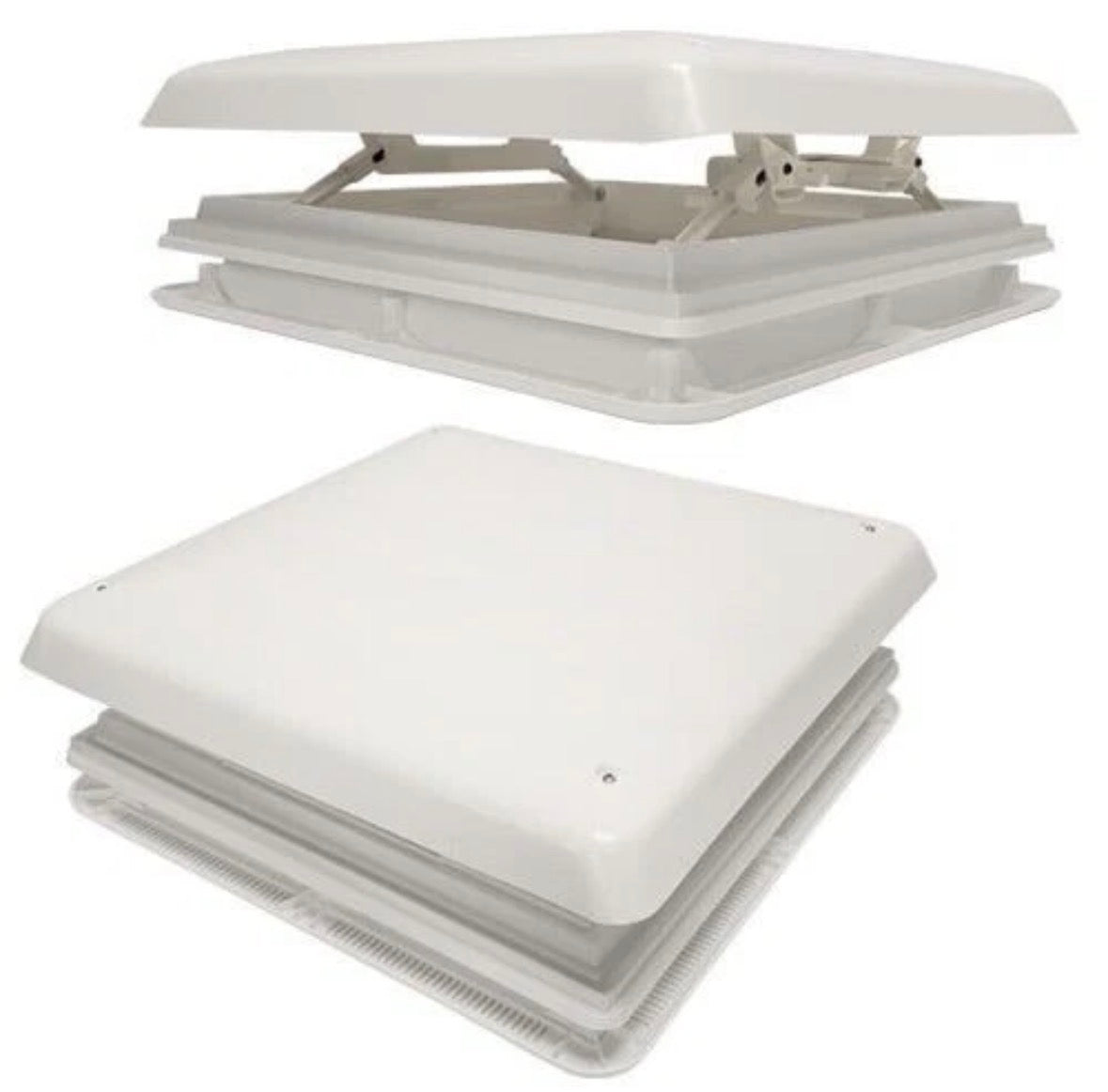 Claraboya 40x40 Hertus Rollo Mosquitera Blanca Precis Moule Chantal Caravana