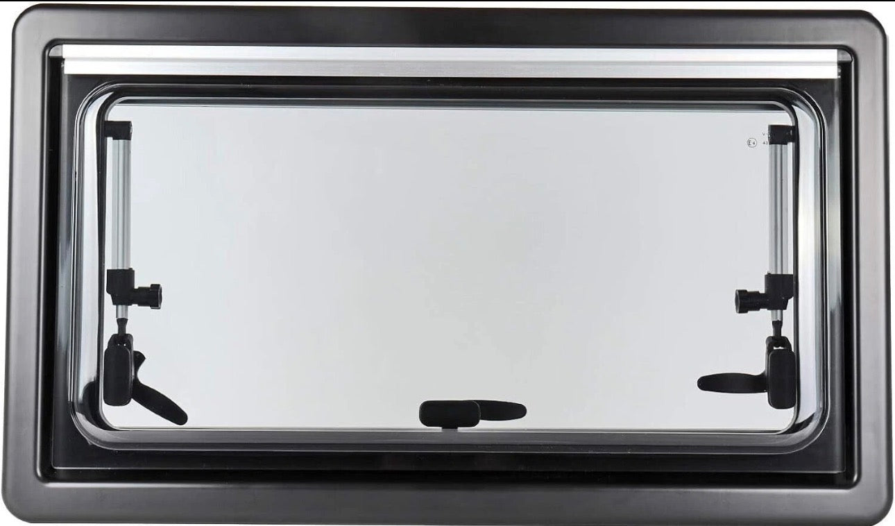 Ventana Abatible CZ 500x450 Acrílica Furgoneta Camper Autocaravana NO Carbest