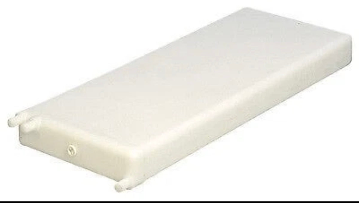 Depósito de Agua 40L 990x400x100 Blanco Extraplano Furgo Camper 4x4 Autocaravana