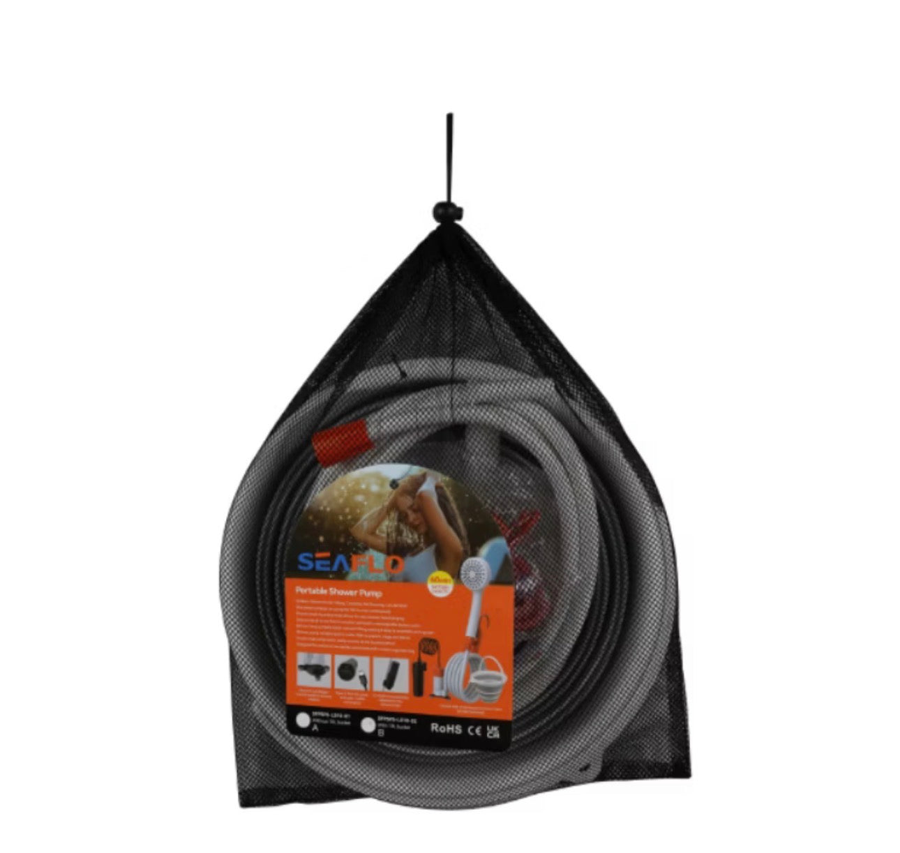 Ducha portátil con bateria Seaflo