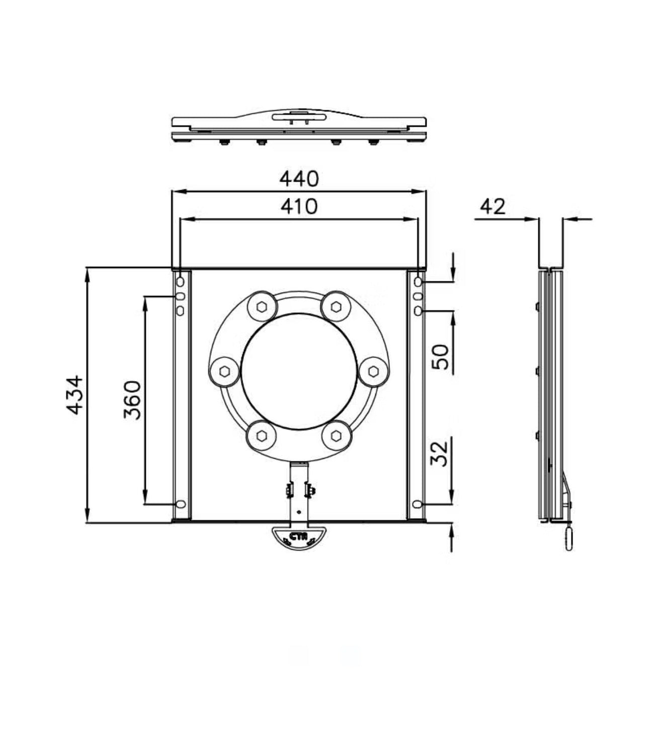 Base Giratoria Ducato 250/290 acompañante/conductor (a partir 2006)