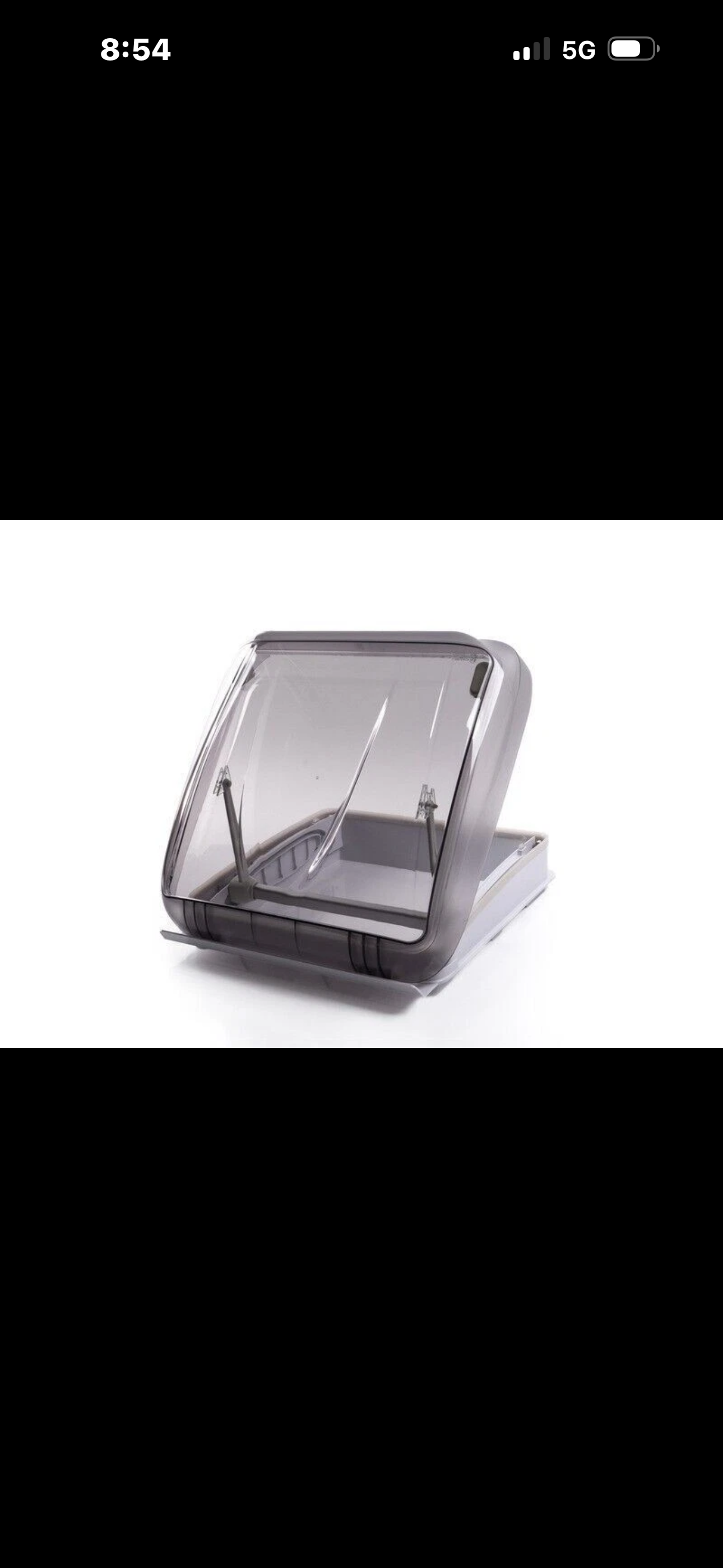 Claraboya 40x40 Transparente Oscurecedor Freucamp