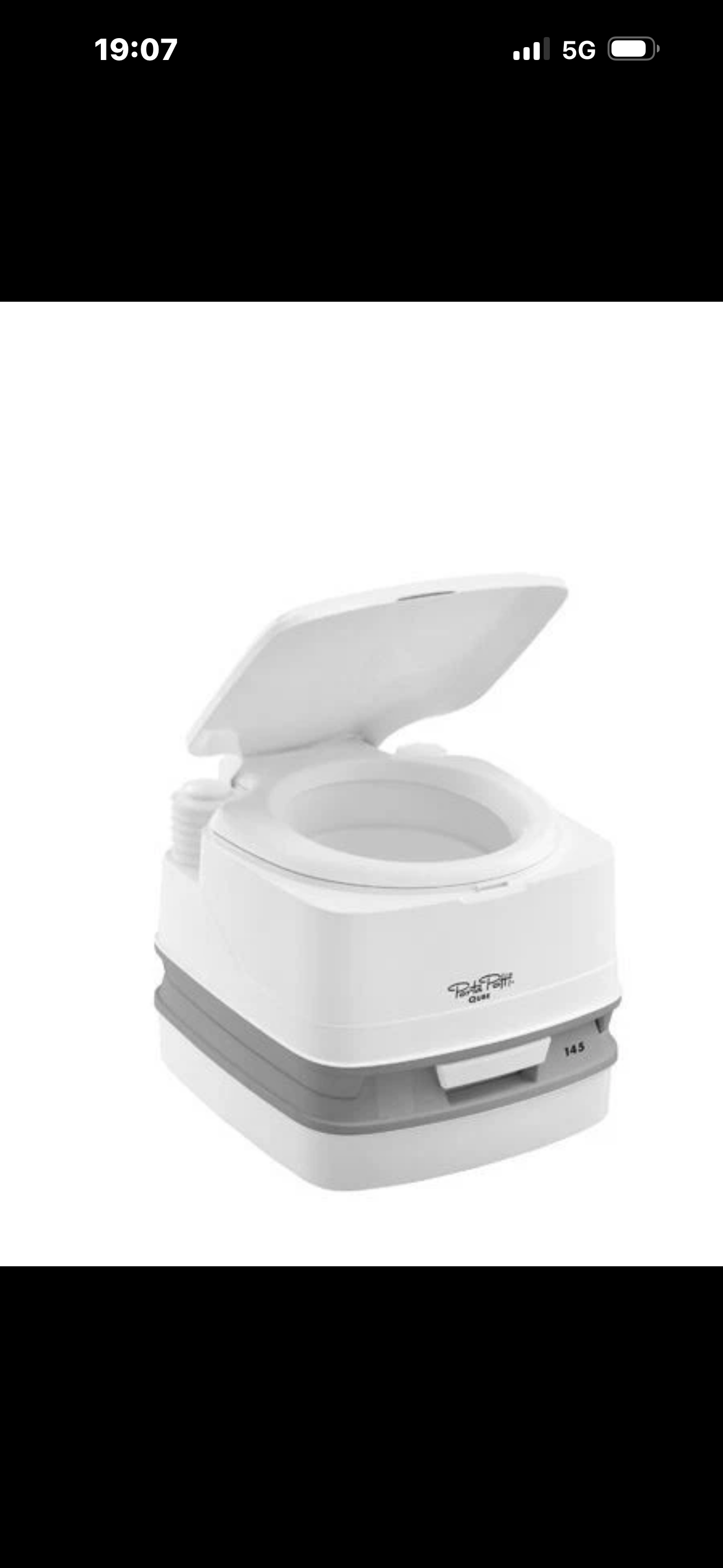 WC Químico Portátil Thetford Porta Potti Qube 145 12 Litros