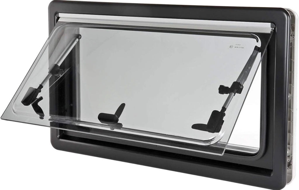Ventana Abatible CZ 500x450 Acrílica Furgoneta Camper Autocaravana NO Carbest