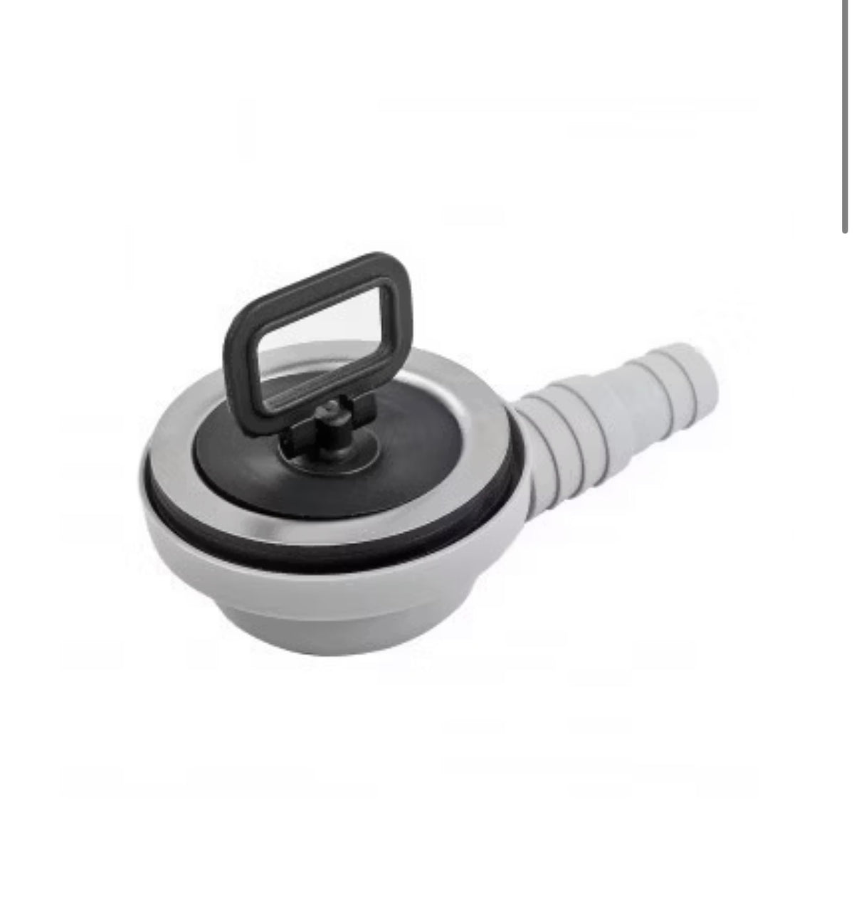 Desagüe 90º 48mm Ø con tapón (19-25mm)