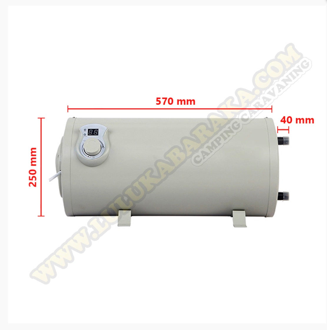 Boiler presión CZ 12V/200W 10 l.