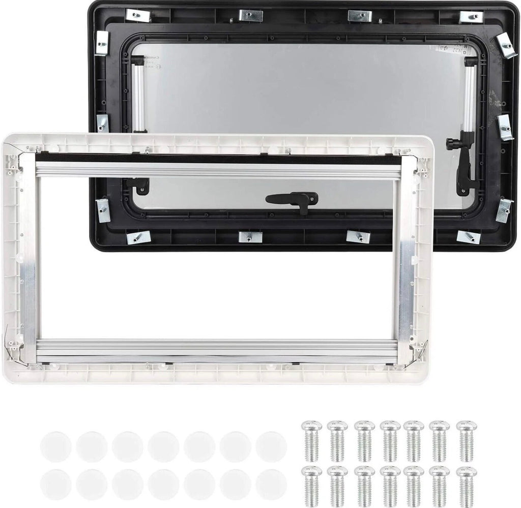 Ventana Abatible CZ 700x400 Acrílica Furgoneta Camper Autocaravana NO Carbest