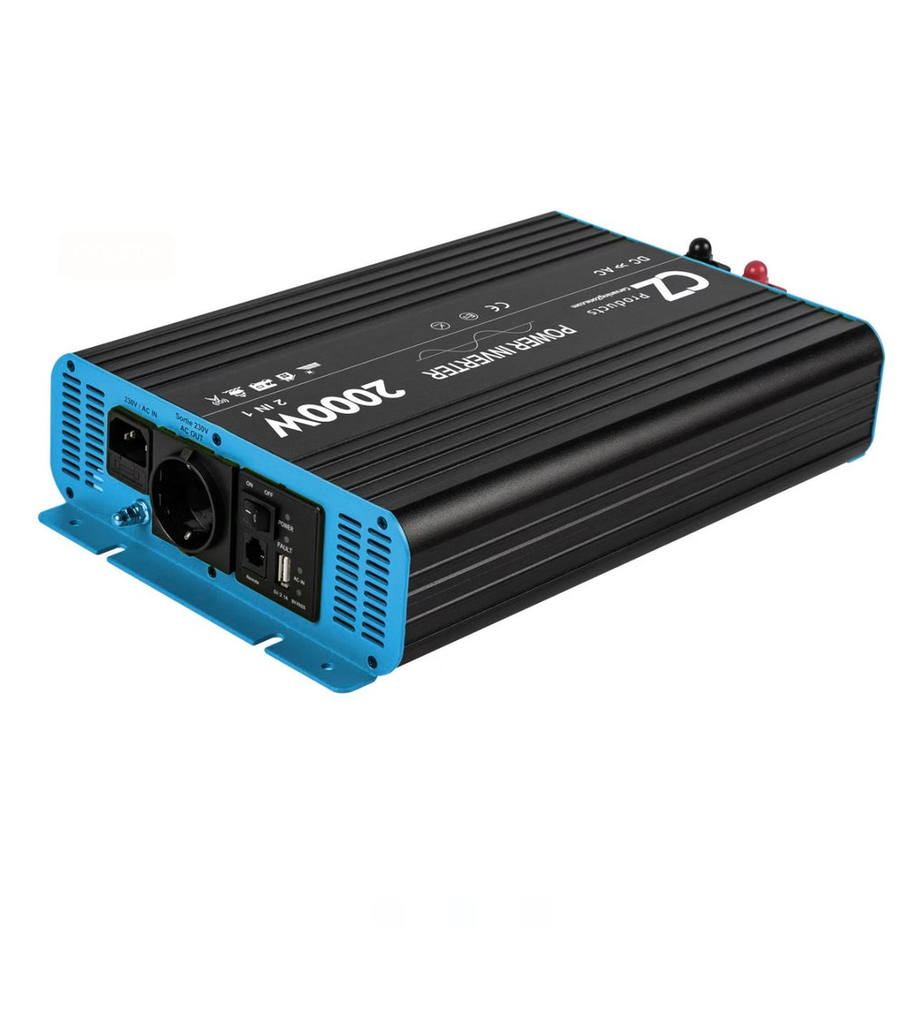 Inversor onda pura CZ 2000W Con prioritario