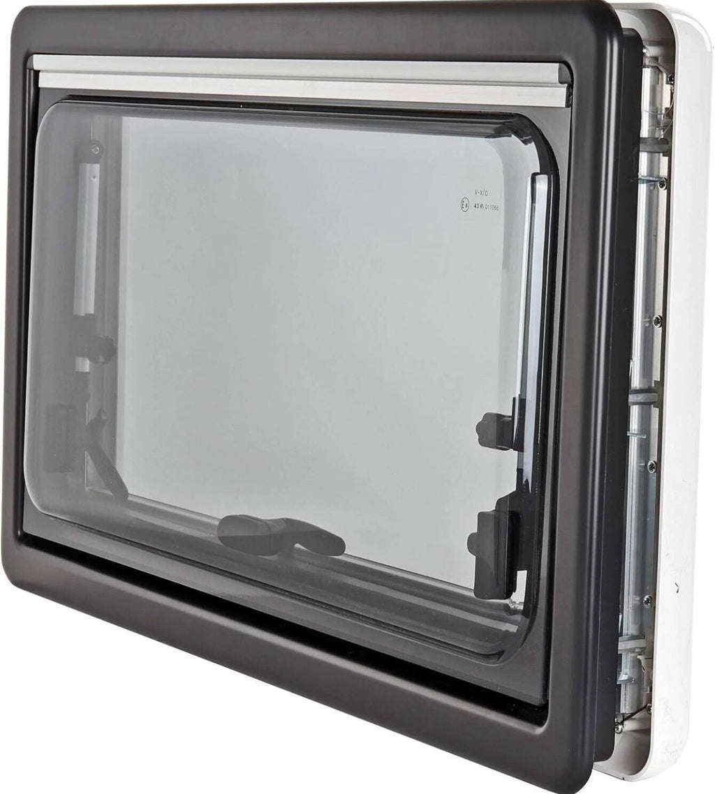 Ventana Abatible CZ 500x450 Acrílica Furgoneta Camper Autocaravana NO Carbest