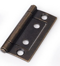 Bisagra plana 50 mm bruñida bronce envejecido