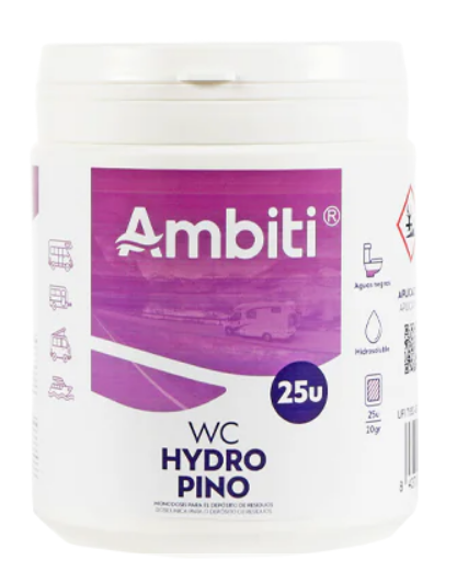 Ambiti WC Hydro Pino (25 monodosis)