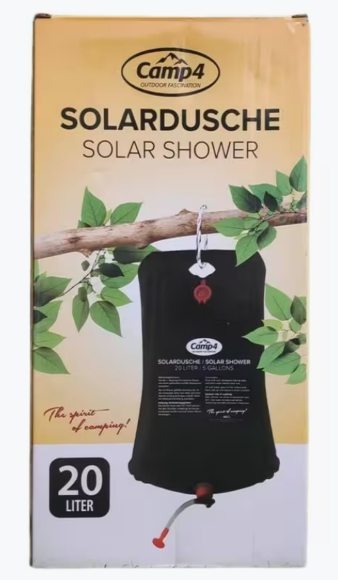 Ducha solar 20 L Camp4