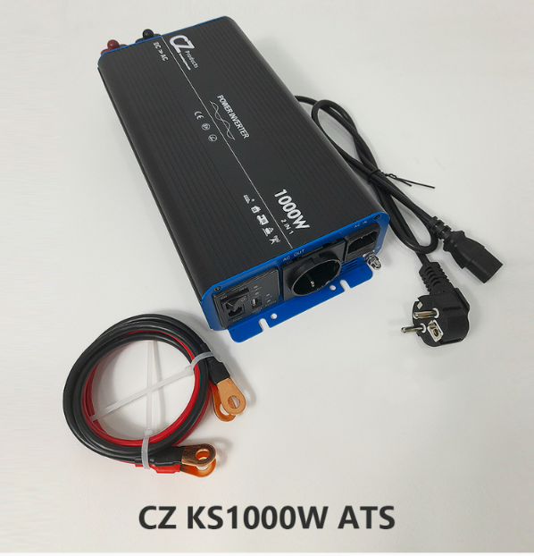 Inversor onda pura sinusoidal CZ 1000 W con ATS
