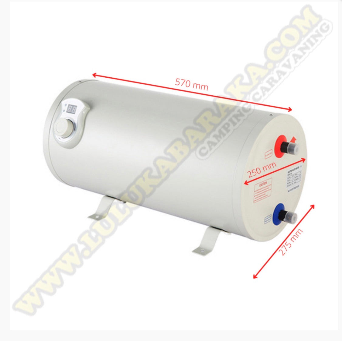 Boiler presión CZ 12V/200W 10 l.