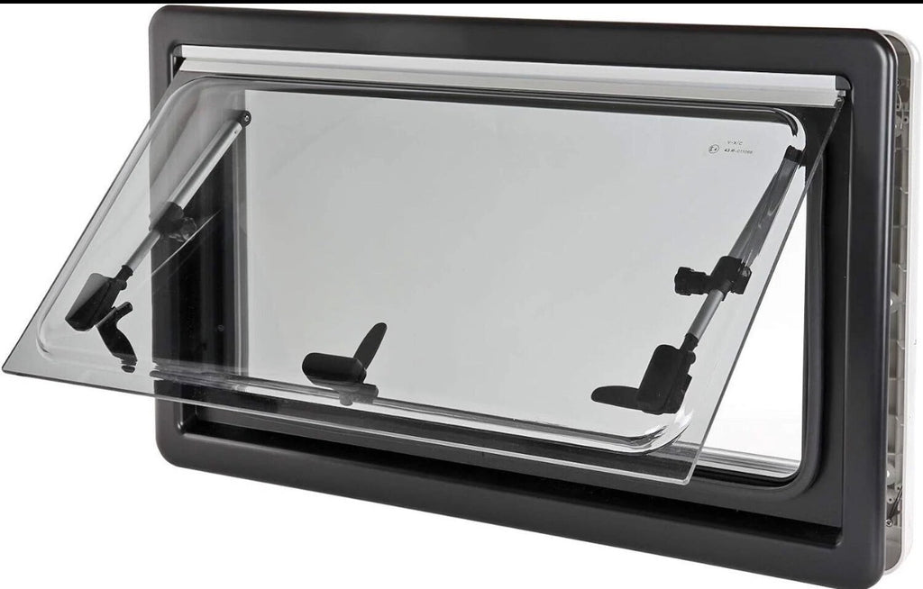 Ventana Abatible CZ 900x350 Acrílica Furgoneta Camper Autocaravana NO Carbest