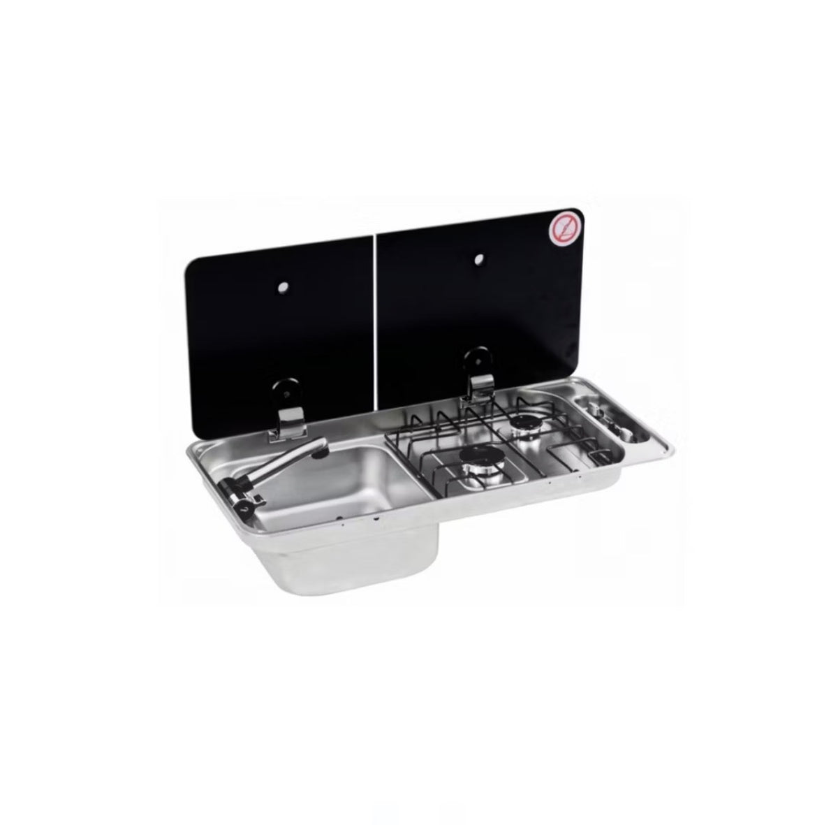 Cocina Fregadero CAN 2 fuegos FL1402