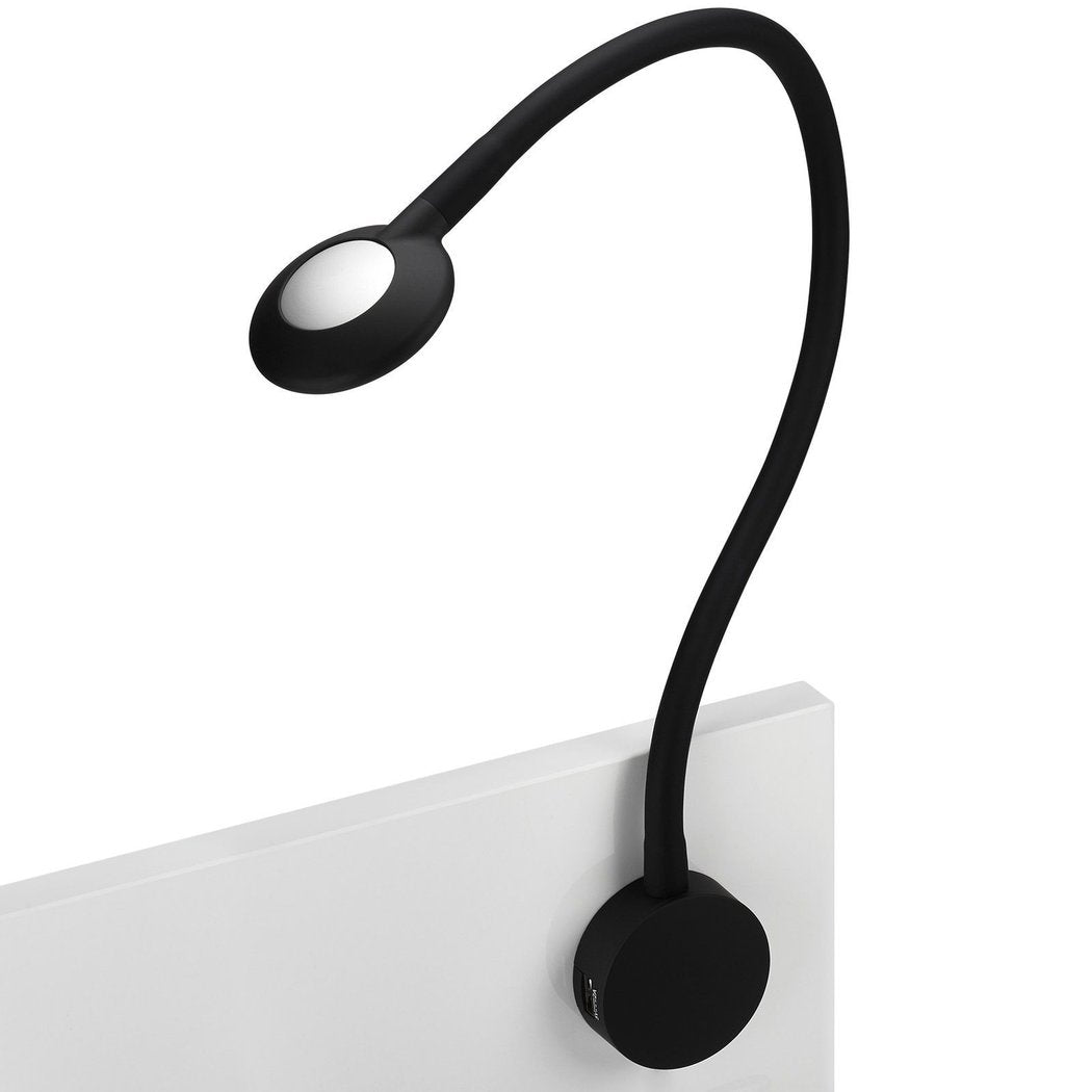 Foco LED flexible ovalado con USB