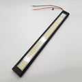Regleta 108 LED negra mate con interruptor