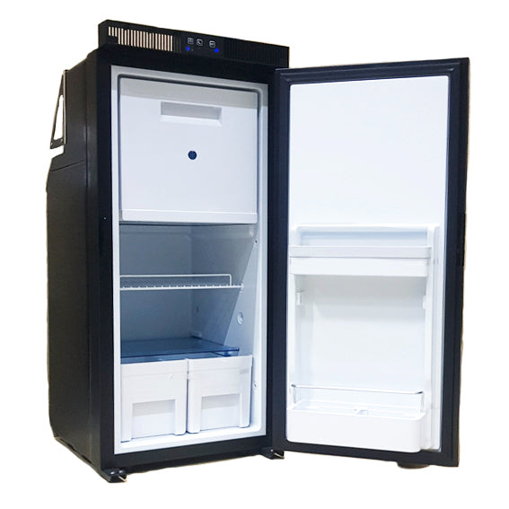 Nevera de compresor CoolZone RV90L 12/24 V con congelador