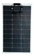 Panel solar flexible 100 W monocristalino