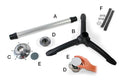 Fiamma Table Legs: pata y accesorios para mesa