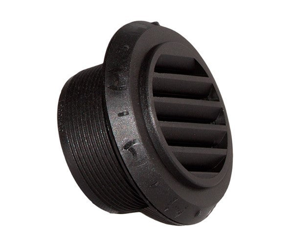 Salida de aire negra Ø 60 orientable 45º