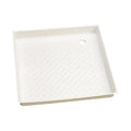Plato de ducha encastrable 60 x 60 cm ABS blanco