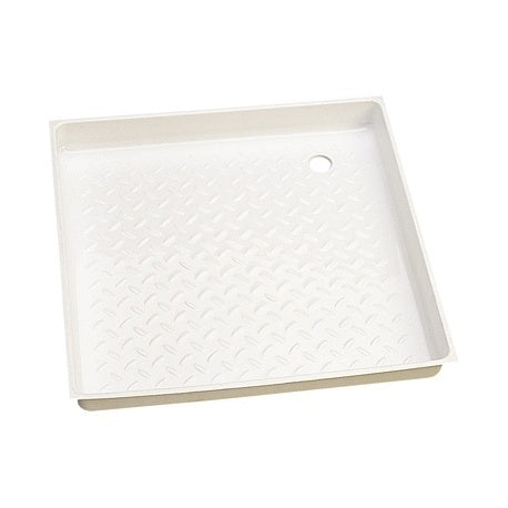 Plato de ducha encastrable 60 x 60 cm ABS blanco
