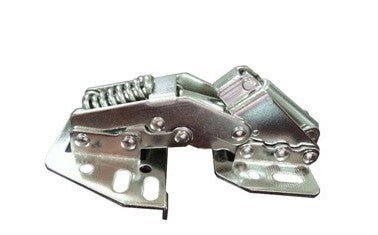 Bisagra con muelle y freno soft closing para altillos