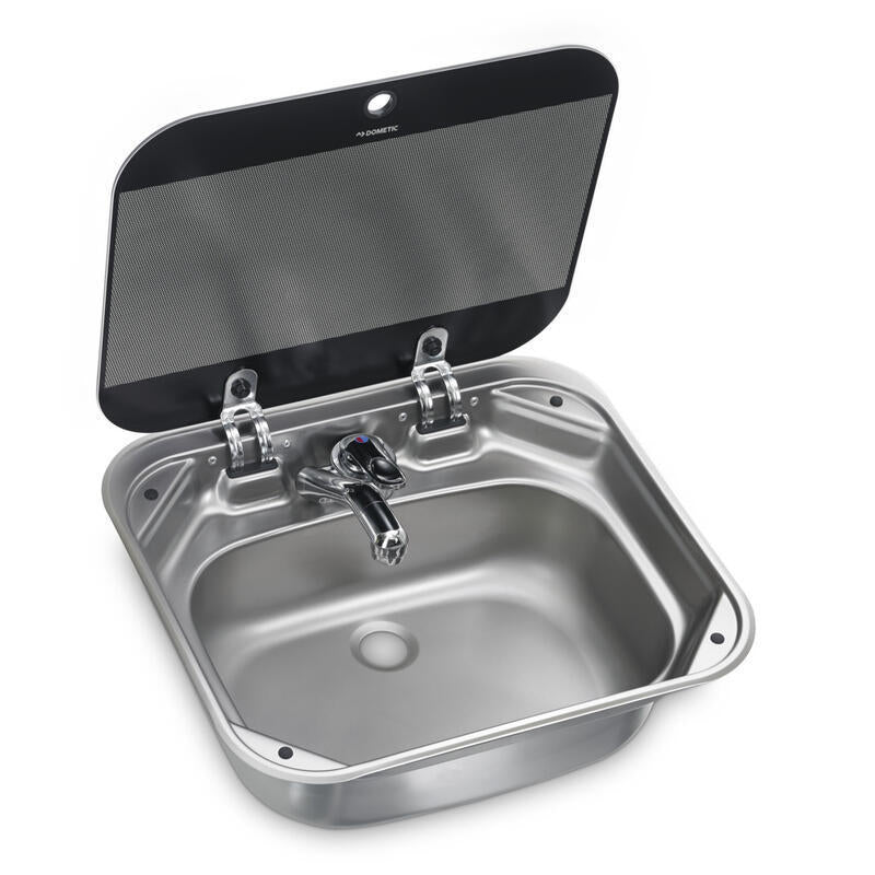 Fregadero Dometic SNG 4237 con tapa de cristal (antes SMEV 8005)