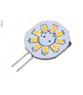 Bombilla LED G4 9 SMD blanco cálido 1,8 W 10-30 V