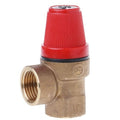 Válvula de sobrepresión 1/2" 3 bar para boiler